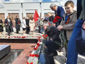 В Мемориальном парке Рязани прошло памятное мероприятие