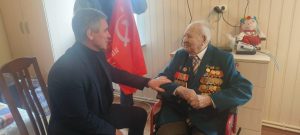 Поздравление ветеранов Великой Отечественной войны