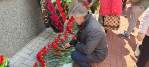 В Мемориальном парке Рязани прошло памятное мероприятие