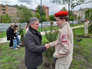 «Акция «Сад памяти» Избирком Рязань