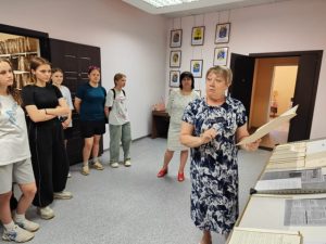 Школьники Милославского района познакомились с историей выборов