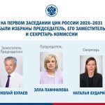 Избрано руководство ЦИК России