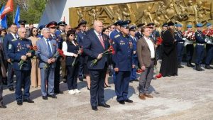 Избирательной комиссии Рязанской области приняла участие в церемонии возложения цветов