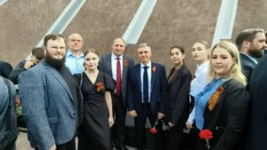 Избирательной комиссии Рязанской области приняла участие в церемонии возложения цветов