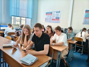 Студенты юридического факультета приняли участие в мастер-классе «Я – избиратель!»