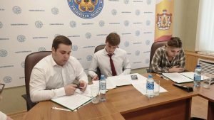 заседание Молодежной избирательной комиссии Рязанской области