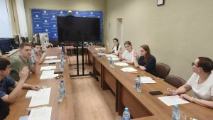 заседание Молодежной избирательной комиссии Рязанской области