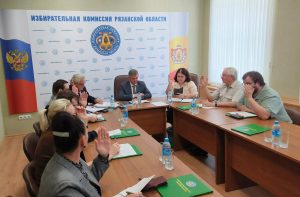 Заседание Рязанской избирательной комиссии